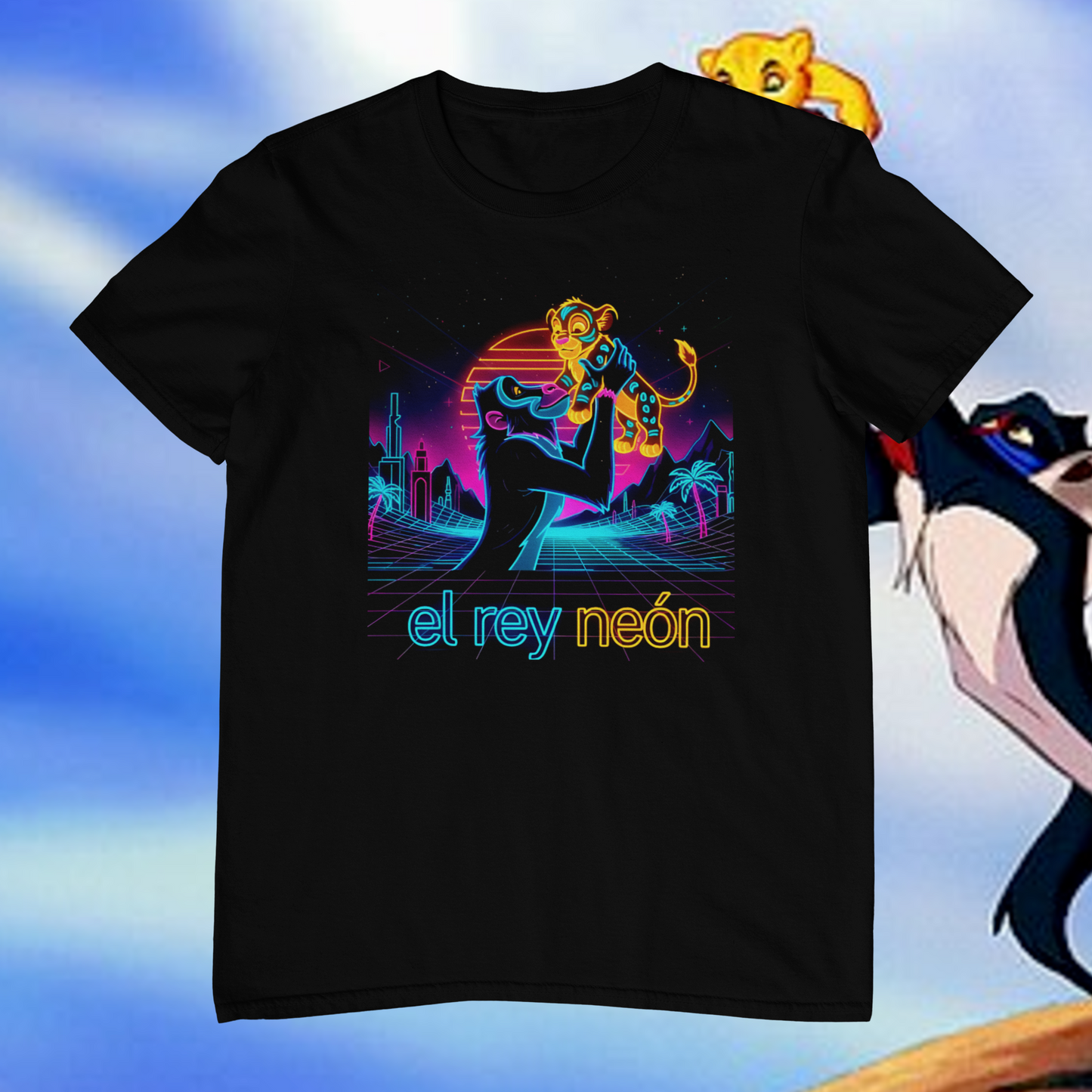 Camiseta El Rey Neón