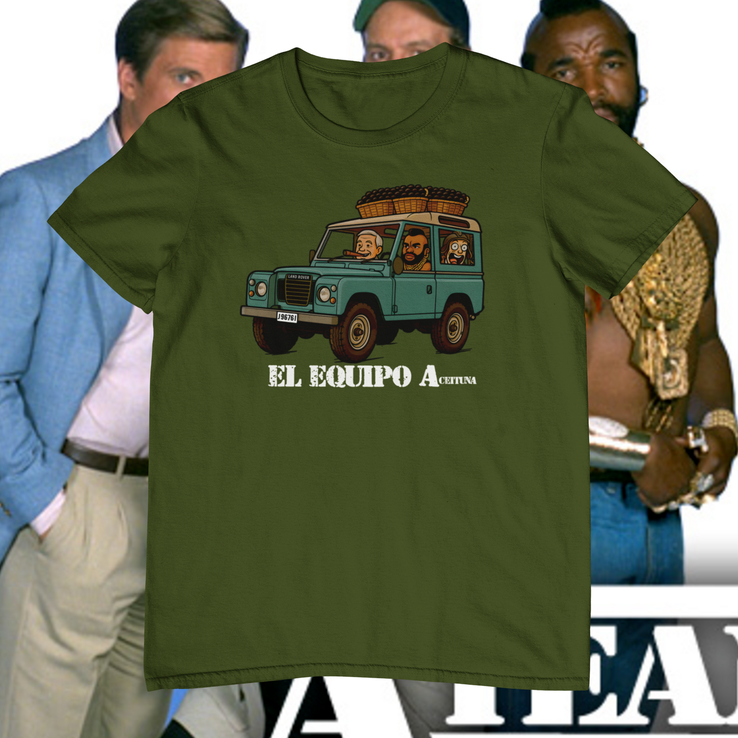 Camiseta Equipo A (Aceituna)